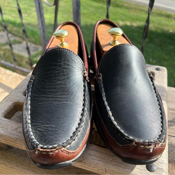 ALLEN EDMONDS Boulder Venetian Driving Moccasins Leather Loafers 11D - Picture 3 of 12